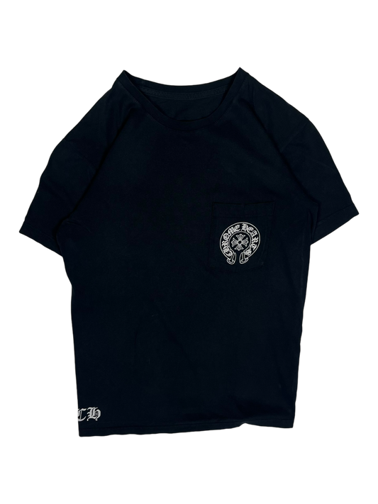 Chrome Hearts Black Hong Kong Logo Tee