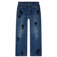 Jeans Cross Patch Levi's 517 Light Blue Levi's | Chrome Hearts, Hype clothes