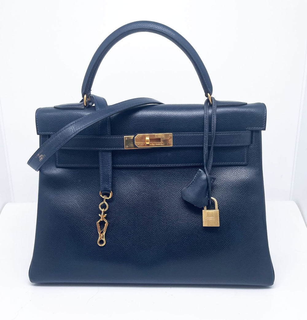 Kelly HERMES 32 Cuir Epsom Courchevel