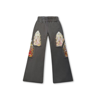 Joggers Triple Flame Glass Vintage Grey  | WhoDecidesWar