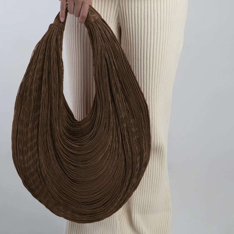 Bag Shoulder (big size) Dark Chocolate  | Mariana Méndez