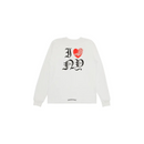 Longsleeve I Love NY White | Chrome Hearts