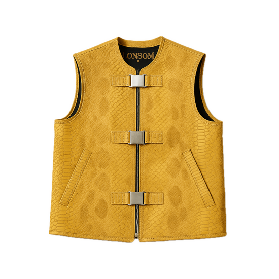 Jacket Buckle Up Yellow  | Lonsom