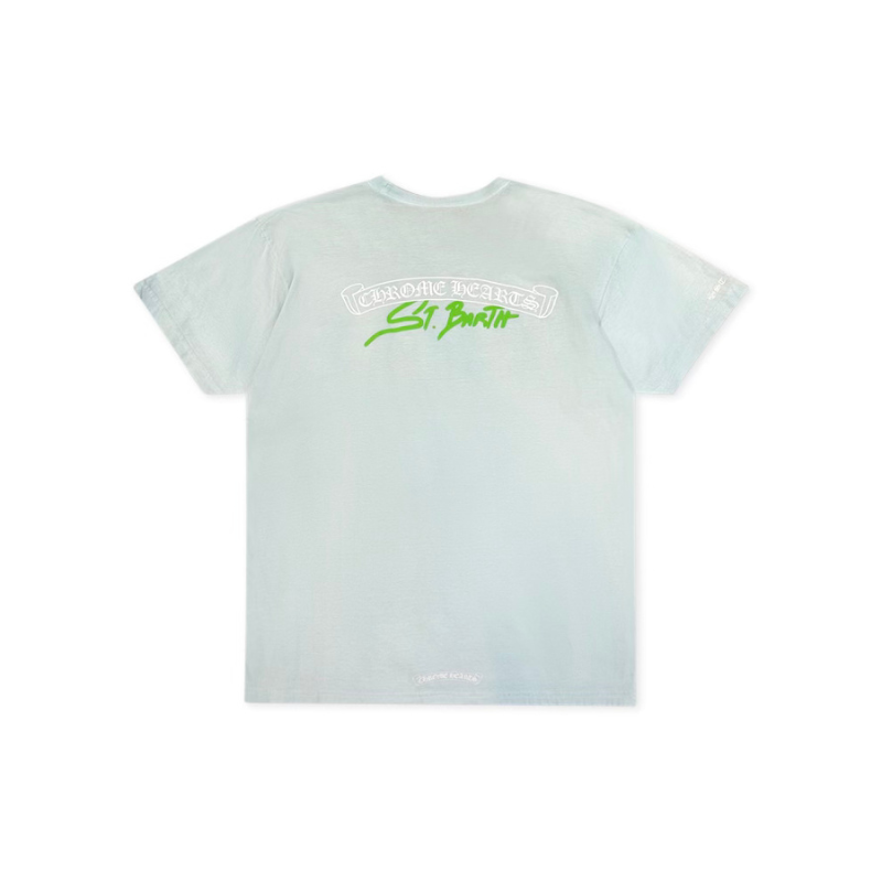 T-shirt St Barth Mint Green | Chrome Hearts