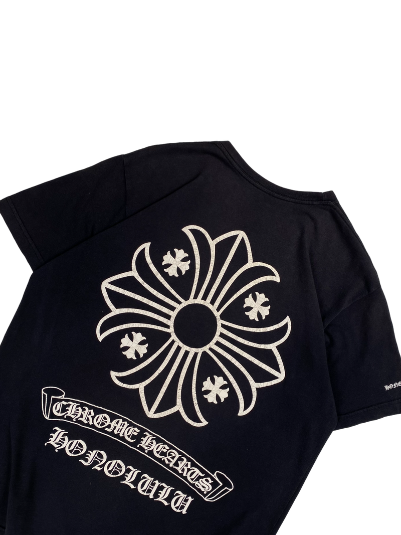 Chrome Hearts Black Honolulu Store Tee Vintage