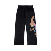 Joggers ￼￼Side Eye Face Black | KidSuper, Hype clothes, view 2