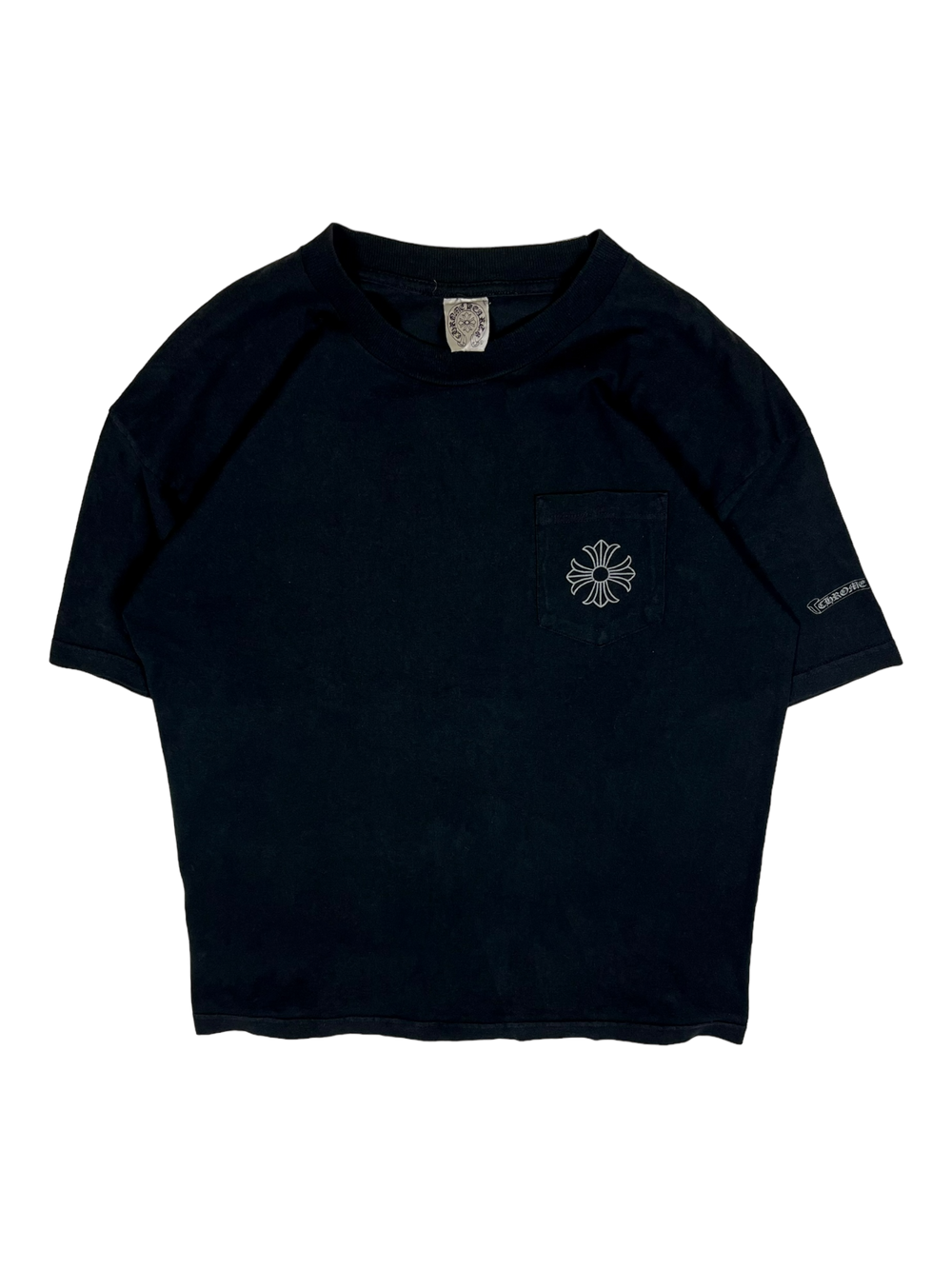 Chrome Hearts Black Malibu Cross Logo Tee