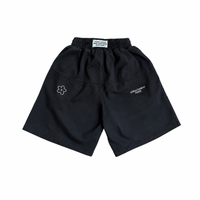 Shorts Double Stitched Black | Maison Guava