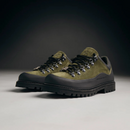 Low-top Booted Goat Khaki  | Flower Instincts