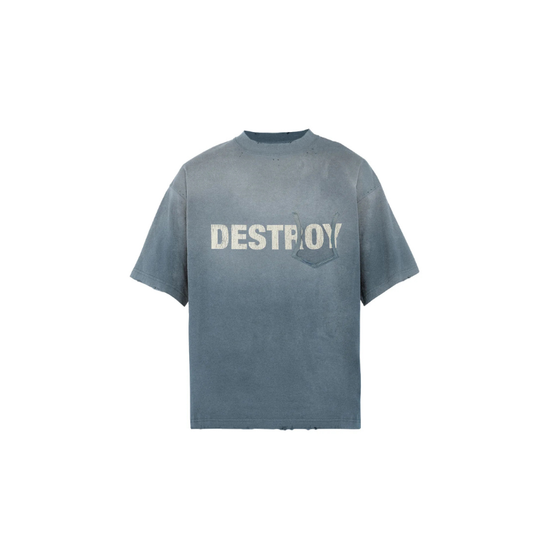 T-shirt Destroy Blue | Lord Culture