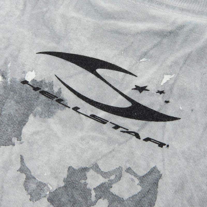 T-shirt H Cursive Logo Grey | Hellstar