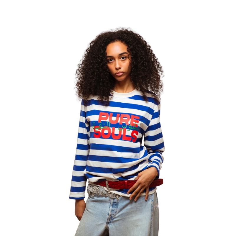 Longsleeve Marinière Blue/Red | R'MILI