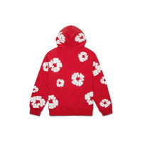 Hoodie Cotton Wreath Red | Denim Tears