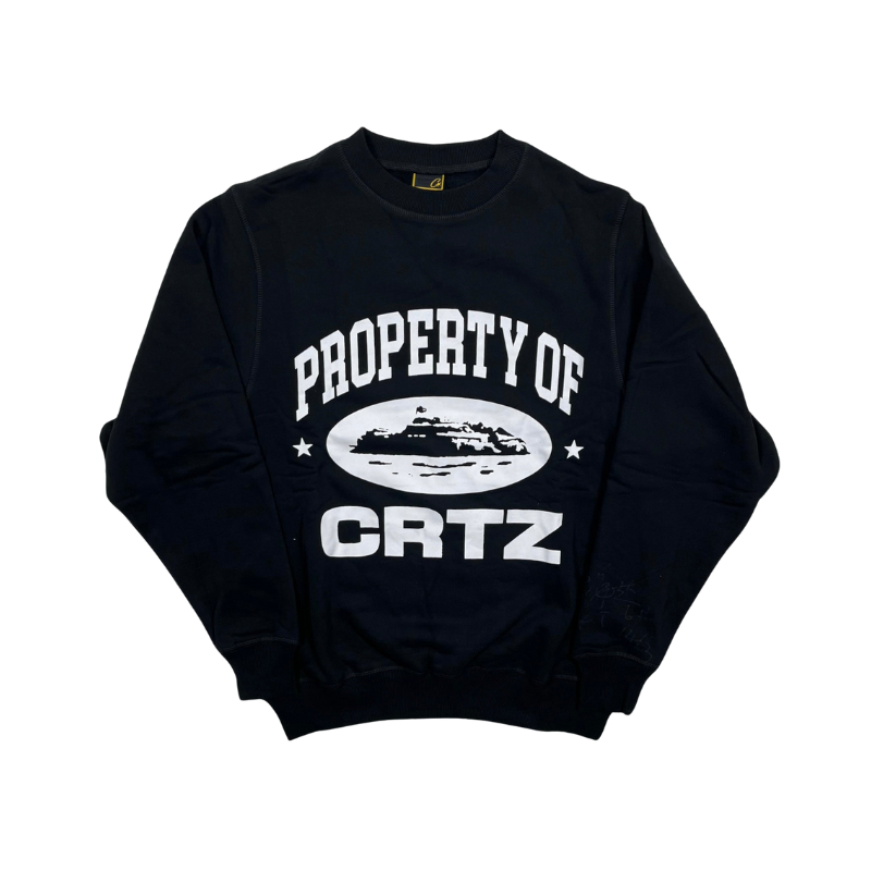 Crewneck CORTEIZ Black P.O.C