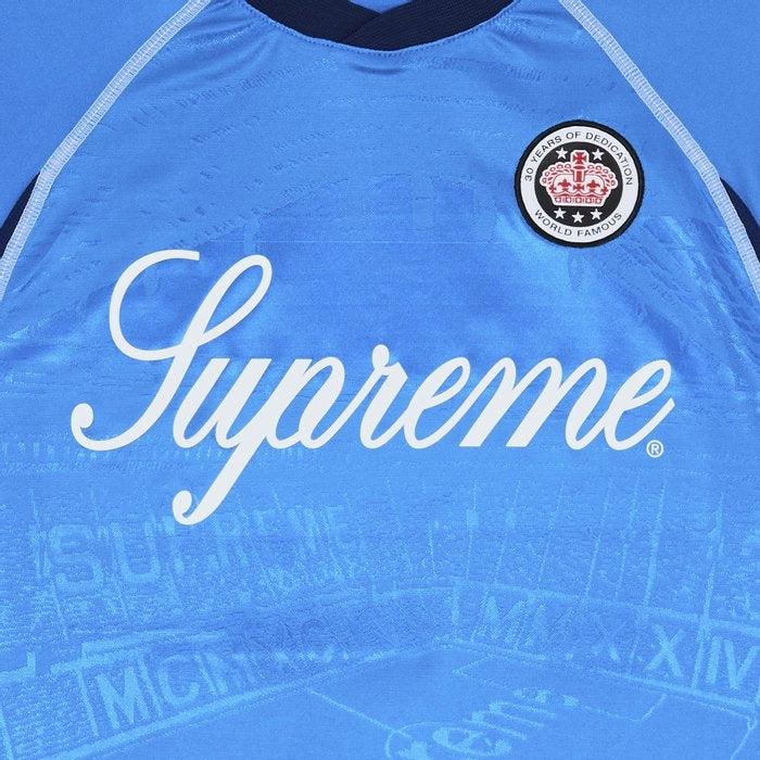 T-shirt Jersey Soccer Blue | Supreme