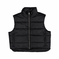 Puffer Sleeveless Black | Hellstar