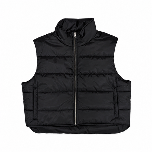 Puffer Sleeveless Black | Hellstar