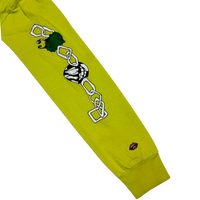 Longsleeve Lime Green Link  | Chrome Hearts x Matty Boy