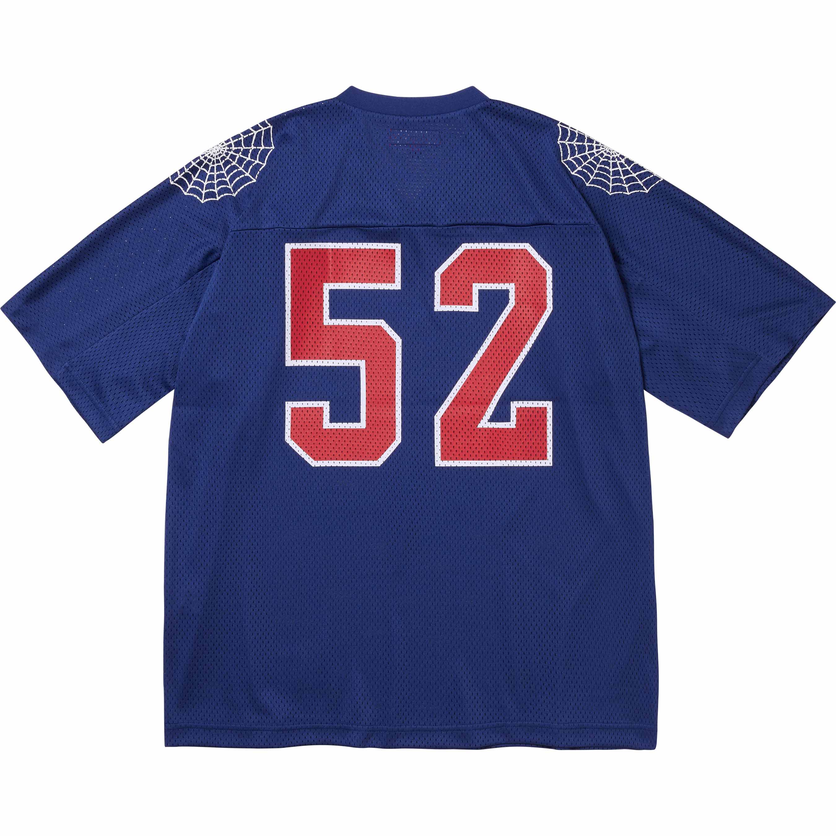 T-shirt Spiderweb bleu marine | Supreme