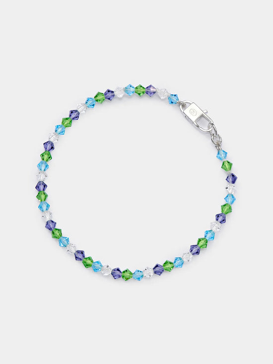 Bracelet Topaz, Peridot, Tanzanite and White Shore | Hatton Labs