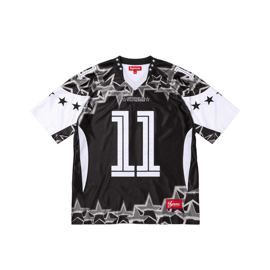 T-shirt Jersey Stars football black  | Supreme