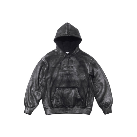 Supreme MM6 Maison Margiela Black Box Logo Hooded Sweatshirt