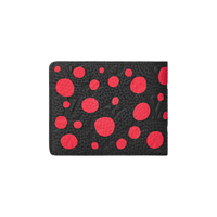 Wallet Kusama Black Leather Red Circles | Louis Vuitton