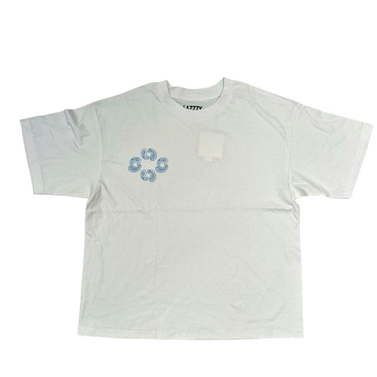 Tee LAZZZY Paisley Classic Blanc