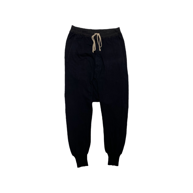 Rick Owens Black Darkshdw Joggers (2)