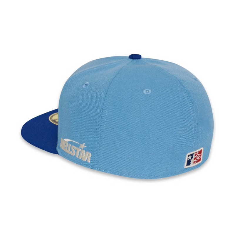 Hellstar Studios Blue Baseball Fitted Hat