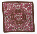 Scarf Silque Square Brown | Malgré Lui