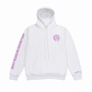 Hoodie White Horseshoe Pink Glitter | Chrome Hearts, Hype clothes