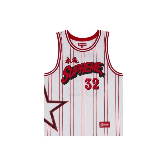 Basketball Jersey SUPREME Star 'White'