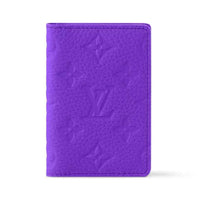 Wallet Organizer Purple Monogram Leather | Louis Vuitton