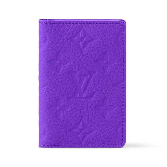 Wallet Organizer Purple Monogram Leather | Louis Vuitton