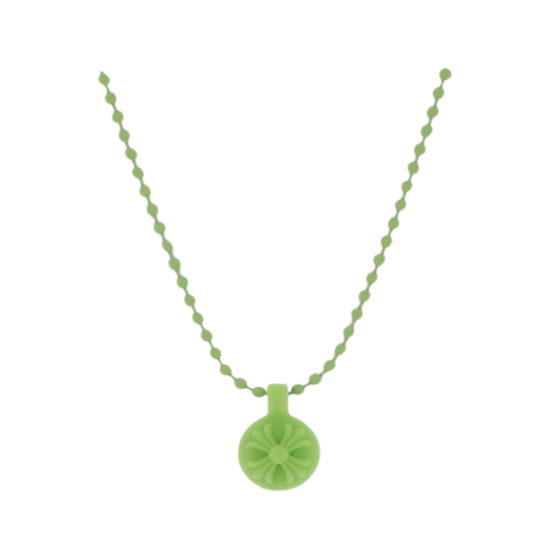 Necklace Crossball Silicone Green | Chrome Hearts