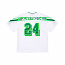 T-shirt Football Jersey White Green | Supreme