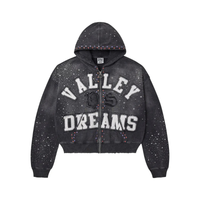 Zip Hoodie Rhinestones | Vale Lives