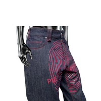 Jeans Pierre Bassene Denim Jeans Raw / Wine | Pierre Bassène