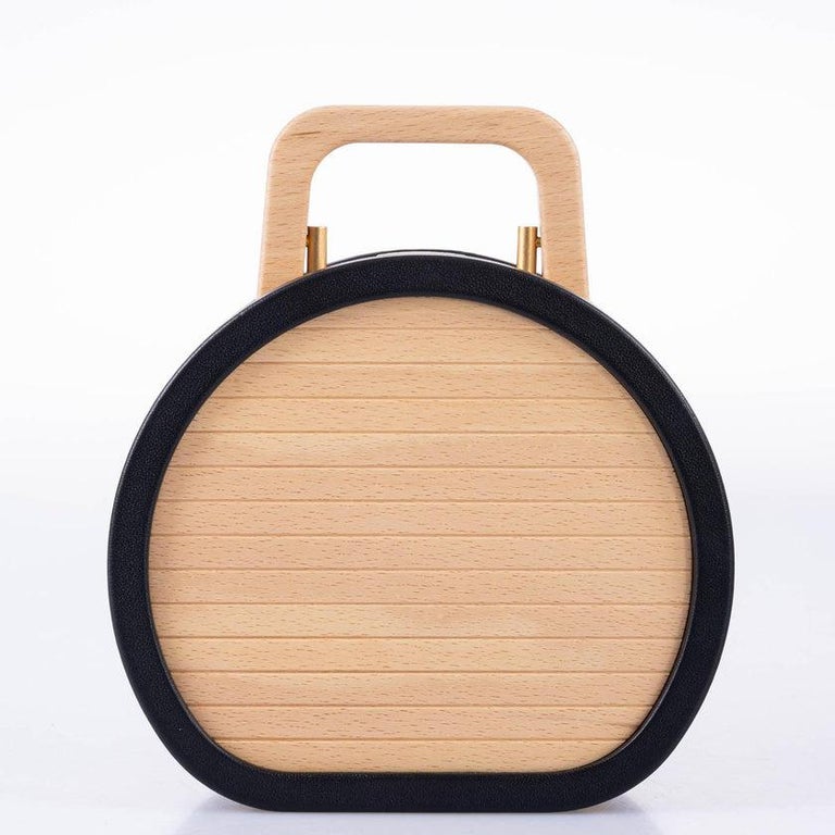 Vanity Case CHANEL en bois de hêtre