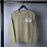 Longsleeve Thermal Speed Shop Fadded Green | Reveur Lucide