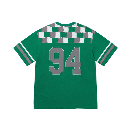 T-shirt Patchwork Yoke Green | Supreme