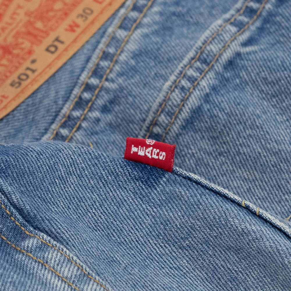 Jeans Levi's 501 Cotton Wreath Blue  | Denim Tears