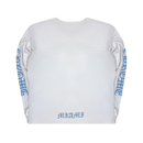 Longsleeve Miami Exclusive White Blue | Chrome Hearts