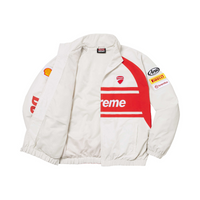 Jacket White Red | Supreme x Ducati