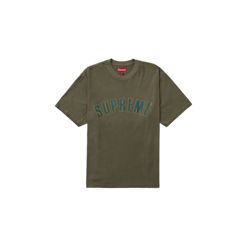 T-shirt Cracked Arc S/S Olive | Supreme