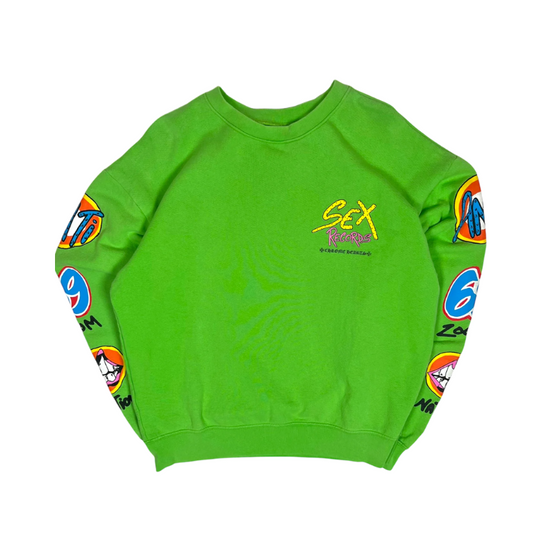 Crewneck Matty Boy Sex Records Citrus | Chrome Hearts