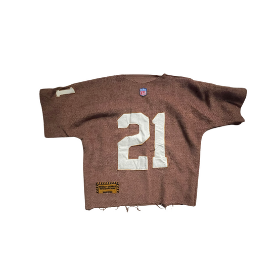 T-shirt Jersey Brown cream NFL  | Dedictd