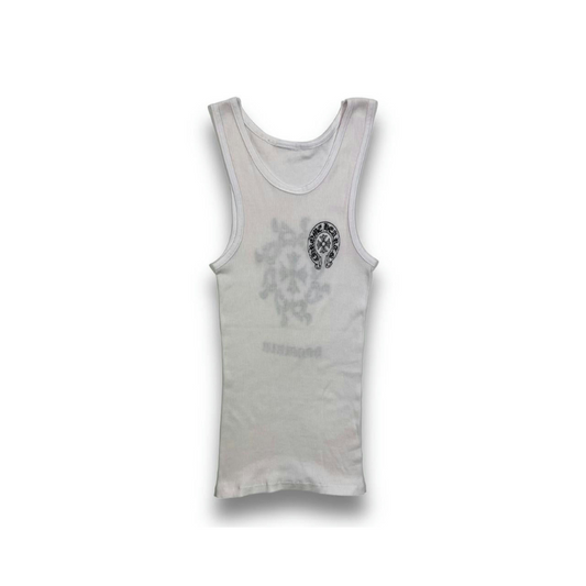 Tank Top CHROME HEARTS Honolulu White Vintage