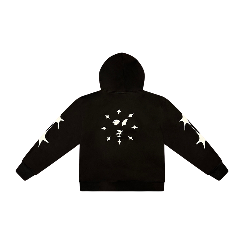 Zip Hoodie Cosmos Black | Année Lumière